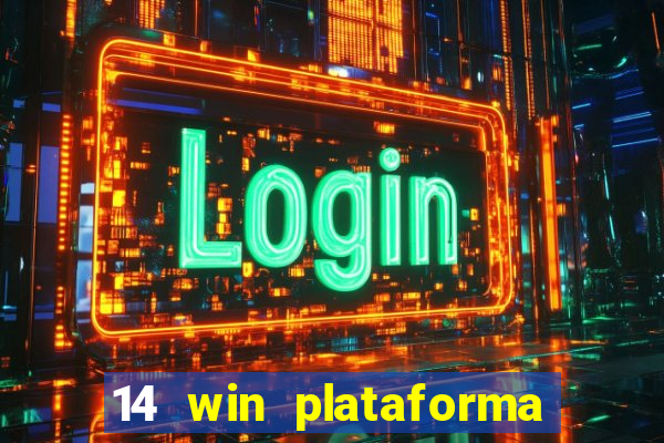 14 win plataforma de jogos